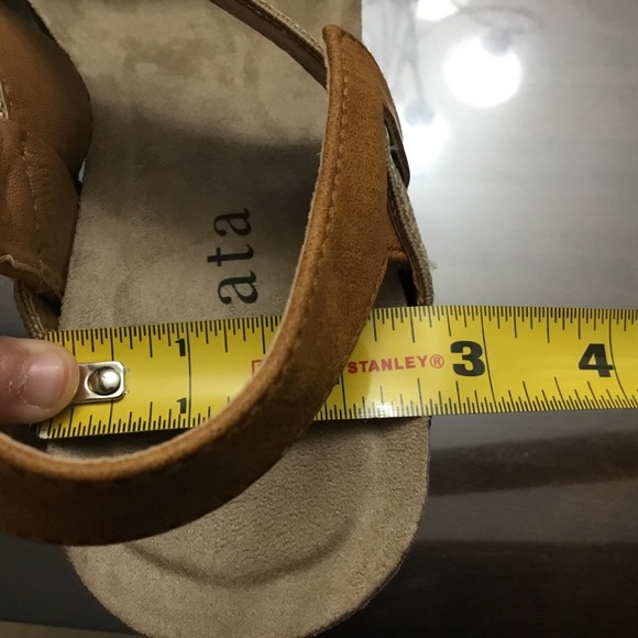 **FINAL SALE**Laura Strappy Platform Wedge Sandal - Picture 6 of 7